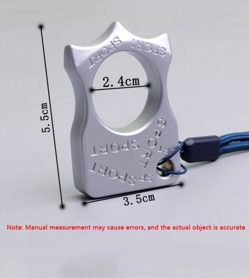 Zinc Alloy Pocket Finger Outdoor Camping Backpack EDC Tool