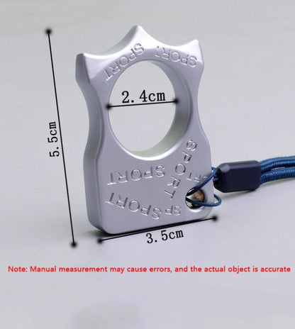 Zinc Alloy Pocket Finger Outdoor Camping Backpack EDC Tool