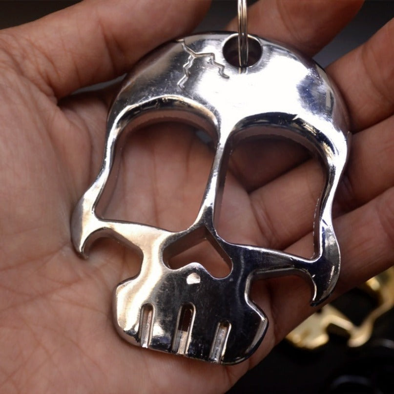 Zinc Alloy Skull Weighted and Thickened Multifunctional Bottle Opener