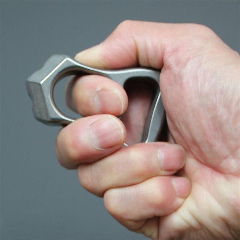 Titanium Safety Gear Single Finger Bottle Opener EDC
