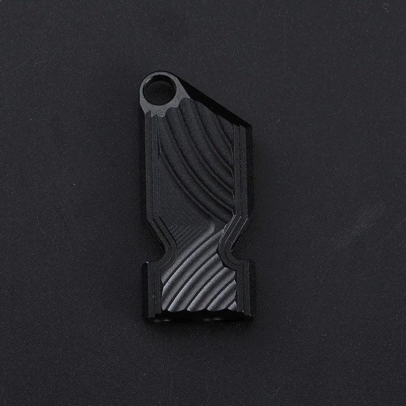 Aluminum Outdoor Alloy Dual Whistle  High Audio Wilderness for Help