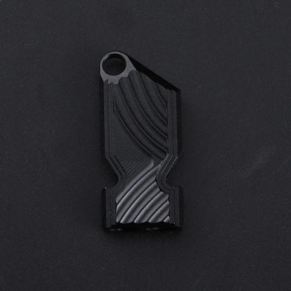 Aluminum Outdoor Alloy Dual Whistle  High Audio Wilderness for Help