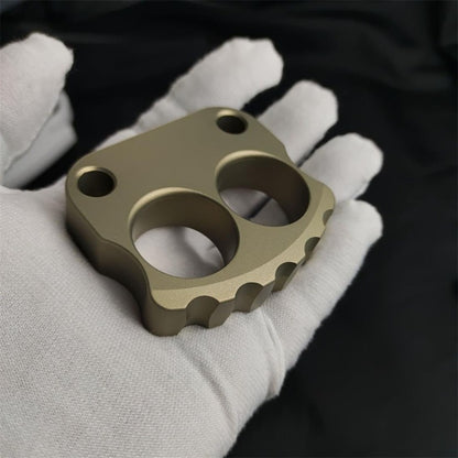 Skull Thickened Two Hole Aluminum Mini Portable EDC Tool