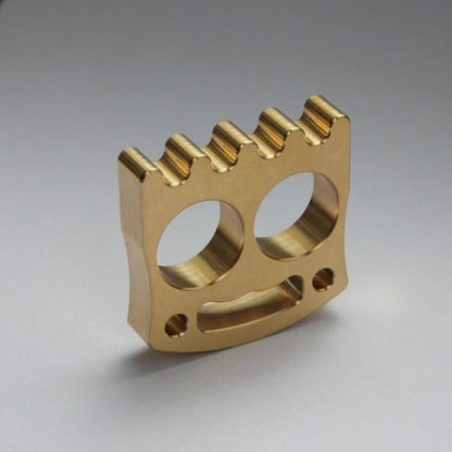 Brass Smiley Face Mini Brass Bottle Opener EDC Tool
