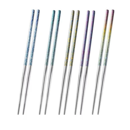 Pure Titanium Chopsticks Do Household Non-slip Not Mold Camping Equipment