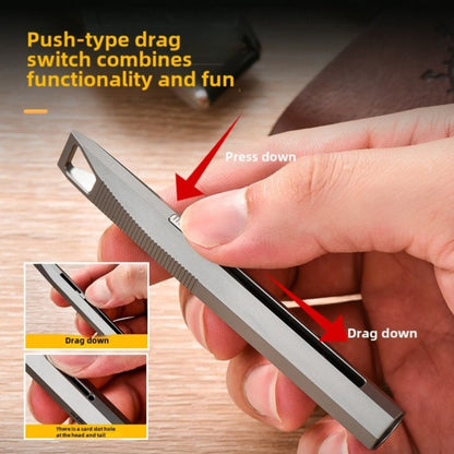 Titanium Alloy Sliding Decompression Safety Pen