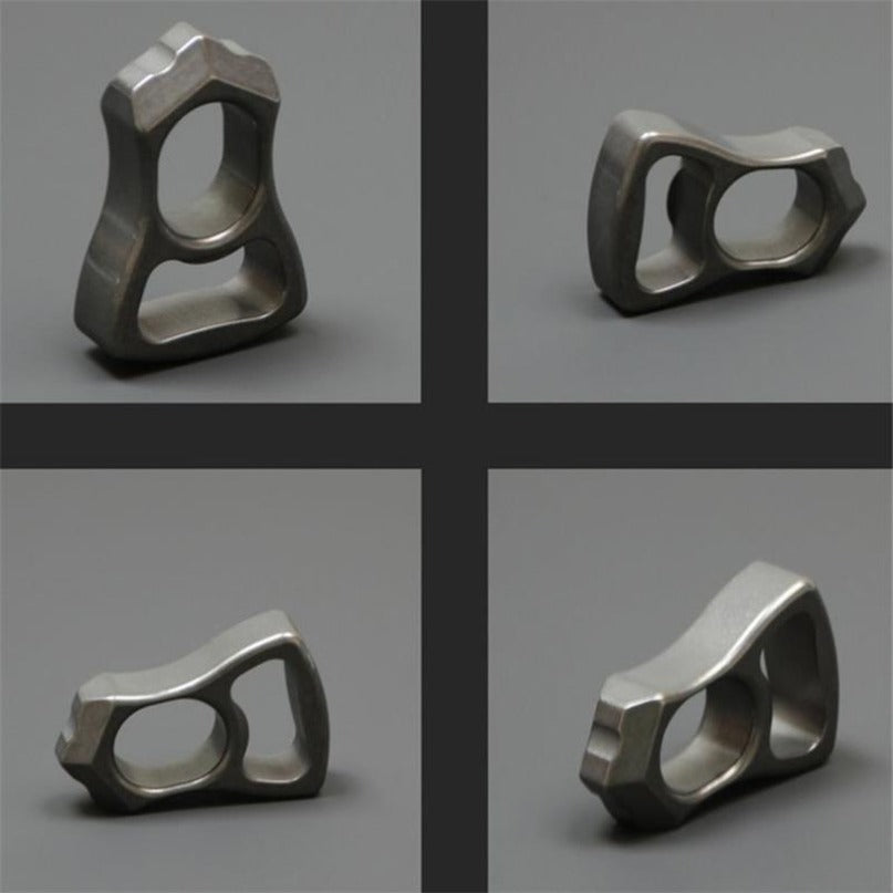 Titanium Safety Gear Single Finger Bottle Opener EDC