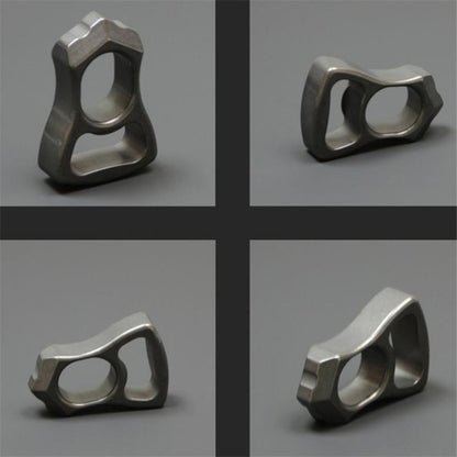 Titanium Safety Gear Single Finger Bottle Opener EDC