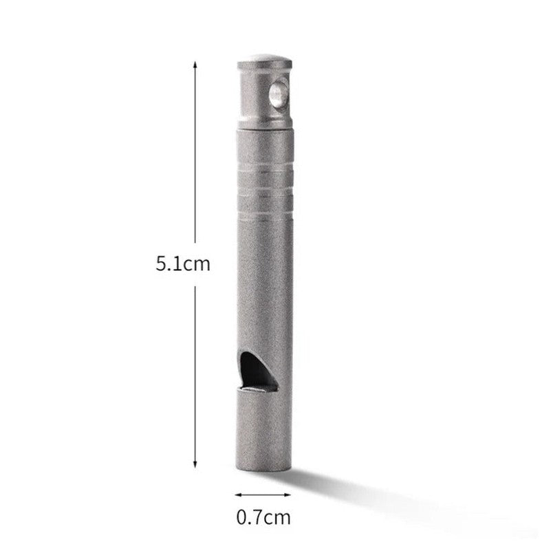 Titanium Mini Practical Titanium Whistle