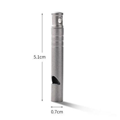 Titanium Mini Practical Titanium Whistle