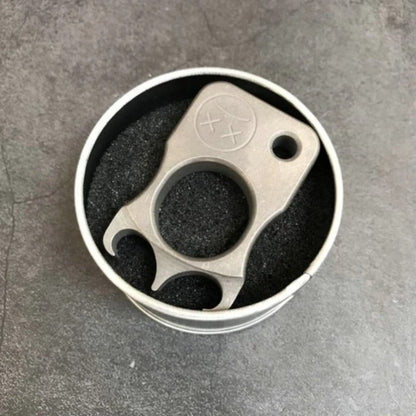 Flame Titanium Alloy One Finger EDC