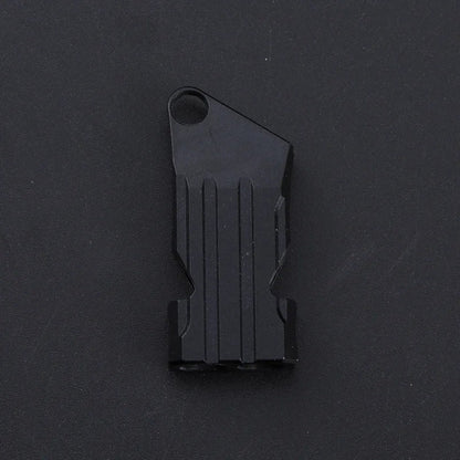 Aluminum Outdoor Alloy Dual Whistle  High Audio Wilderness for Help