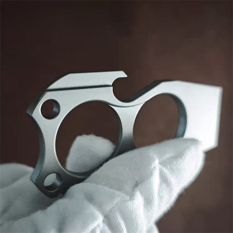 Mini Multifunctional Titanium Crowbar Bottle Opener EDC Tool