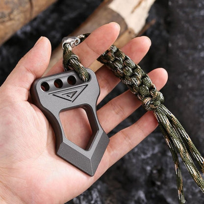 Zinc Alloy Keychain Pendant Mini Light Portable Backpack EDC Tool