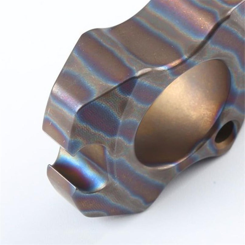 Titanium Mini Bottle Opener Portable Pendant Backpack Keychain