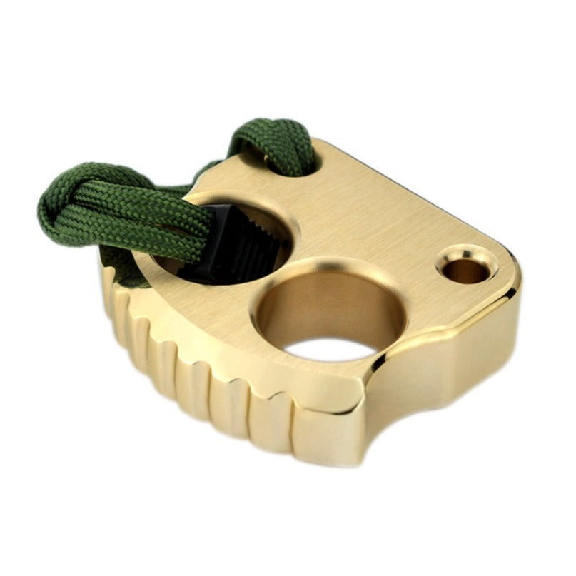 Brass Mini Two Holes EDC Portable Outdoor Tool