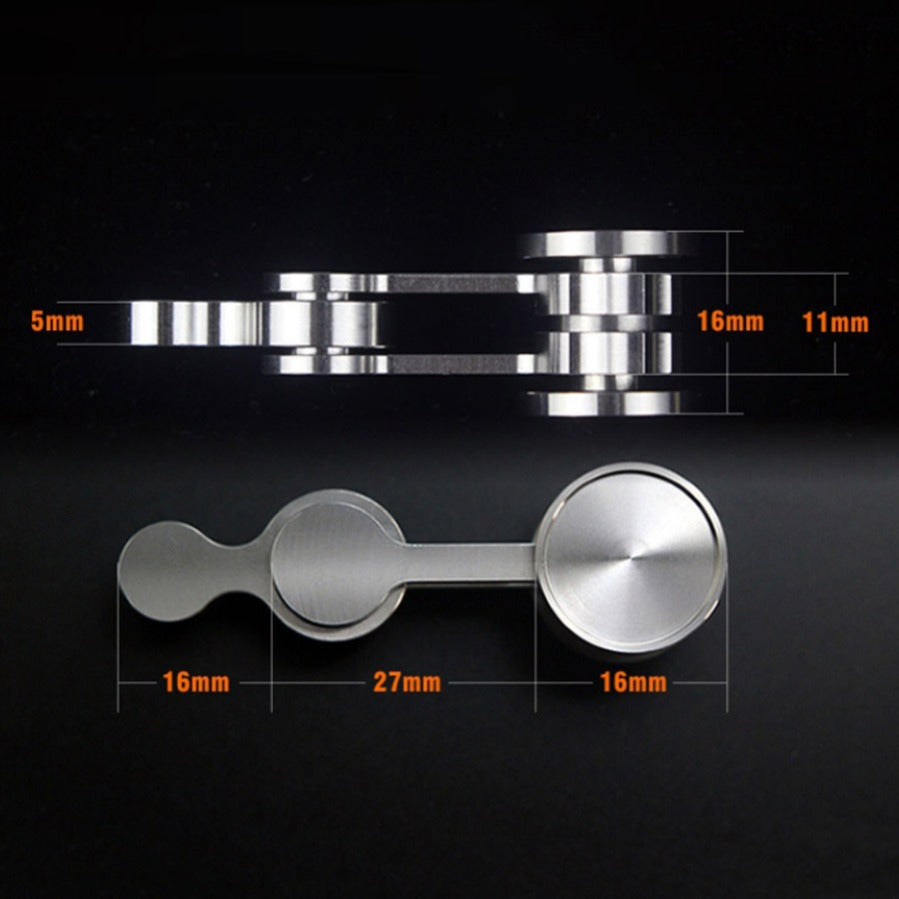 Mini Stainless Steel Decompression Gyro Pocket Toy