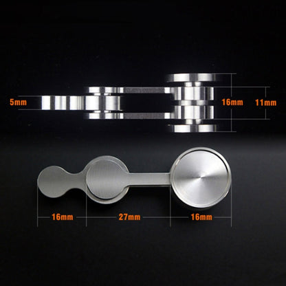 Mini Stainless Steel Decompression Gyro Pocket Toy