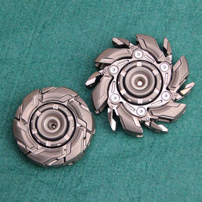 Mechanical Armor Fingertip Gyro Decompress Toys