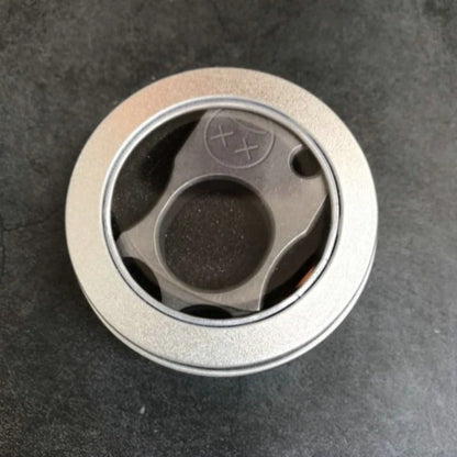 Flame Titanium Alloy One Finger EDC