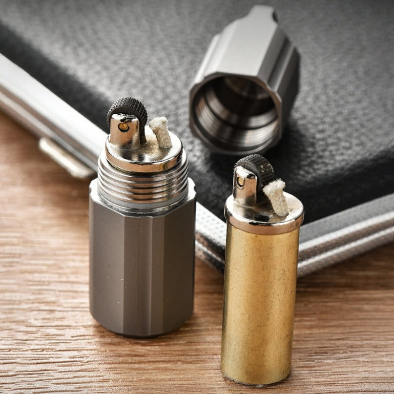 Titanium Sealed Waterproof Capsule Lighter