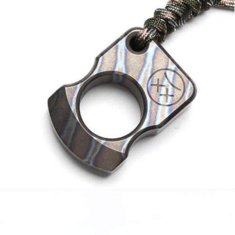 Pocket Various Styles Mini Titanium Multifunctional Outdoor Portable Ring