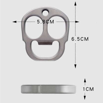 Titanium Multifunctional Bottle Opener EDC Portable Tool