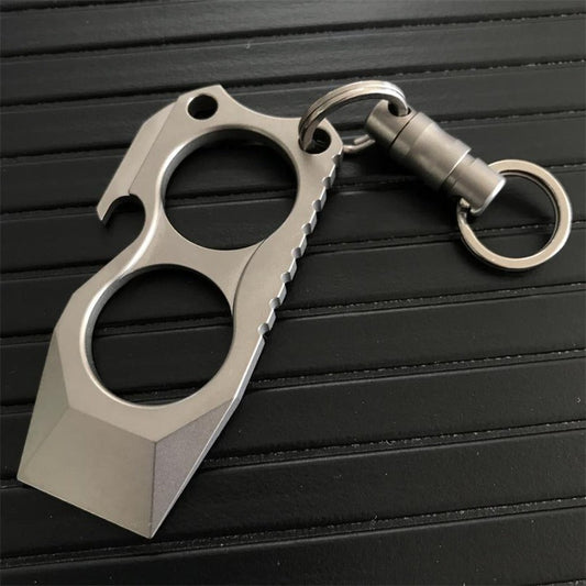 Titanium GODEDC Mini Titanium Crowbar Bottle Opener EDC Tool