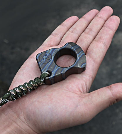 Titanium Pocket Various Styles Mini Titanium Multifunctional Outdoor Portable Ring