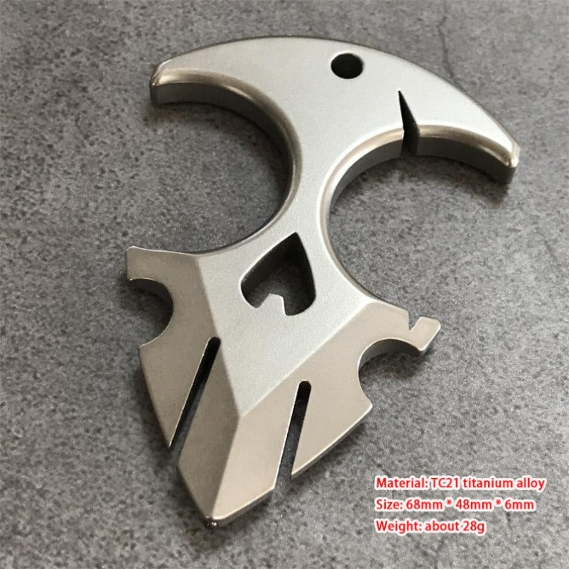 Titanium Outdoor Tool Titanium Decoration TC21 Portable