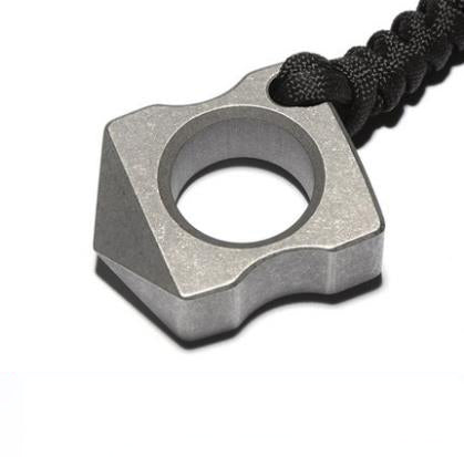 Titanium Pocket Various Styles Mini Titanium Multifunctional Outdoor Portable Ring