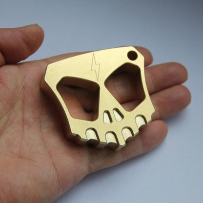 Backpack Keychain Tool Creative Two Hole Brass Mini Outdoor
