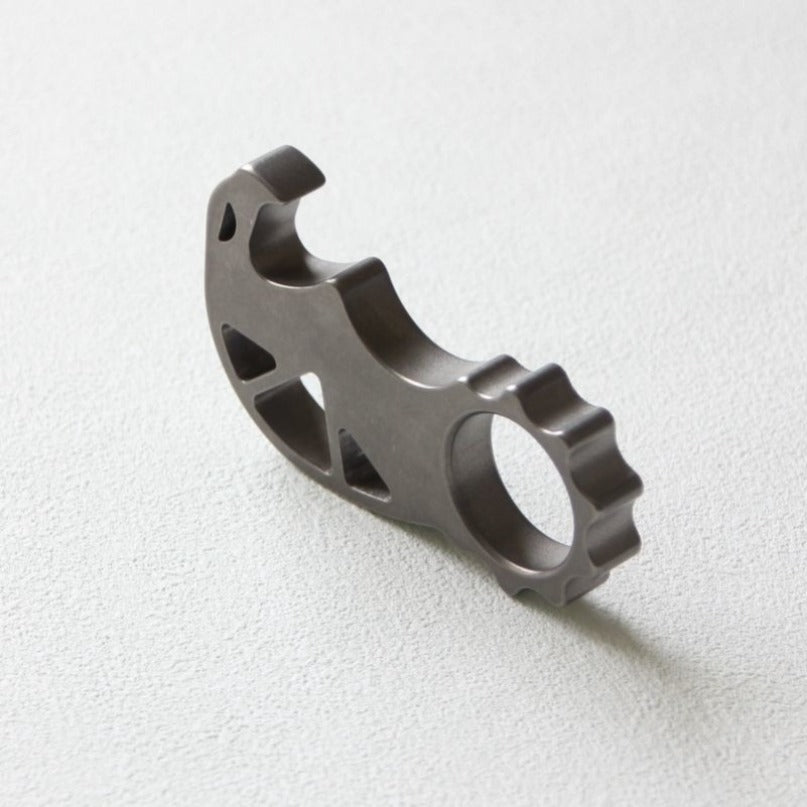 Titanium Monster Titanium Bottle Opener Multifunctional Keychain EDC Backpack Tool