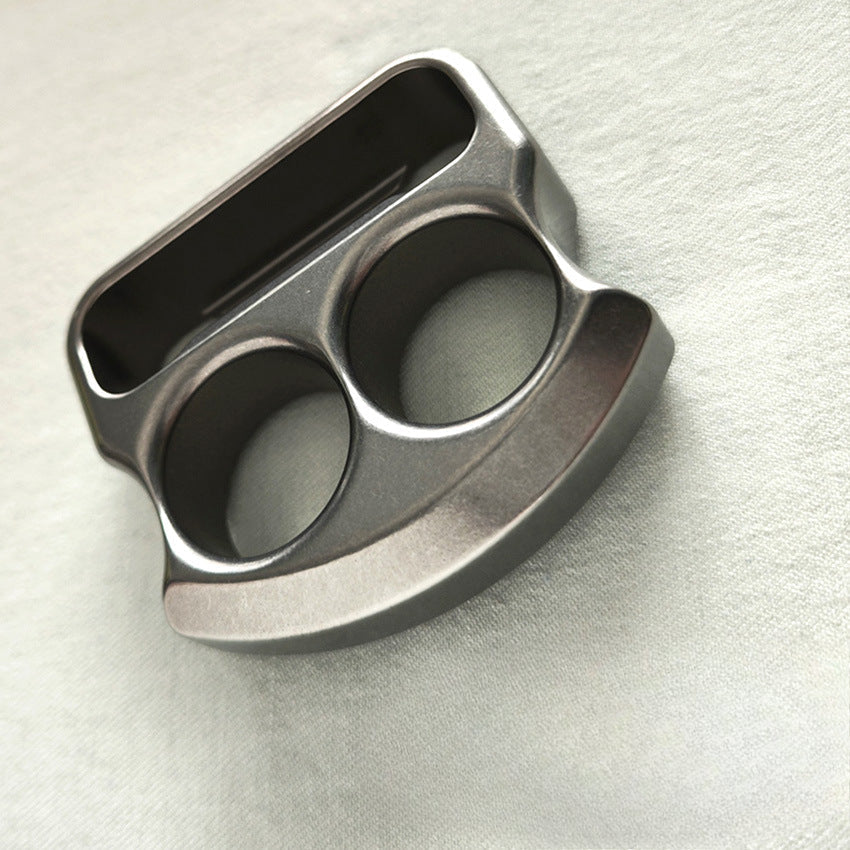 Titanium Alloy Multifunctional Lightweight Two Hole Bottle Opener Portable