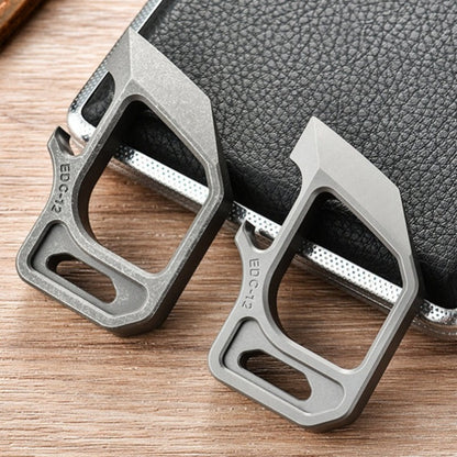 Titanium Multifunctional Pendant Bottle Opener Outdoor Tool