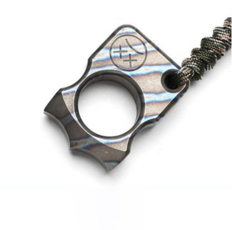 Titanium Pocket Various Styles Mini Titanium Multifunctional Outdoor Portable Ring