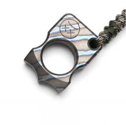 Titanium Pocket Various Styles Mini Titanium Multifunctional Outdoor Portable Ring