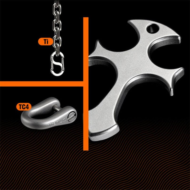 Titanium Alloy Cross Necklace Decoration