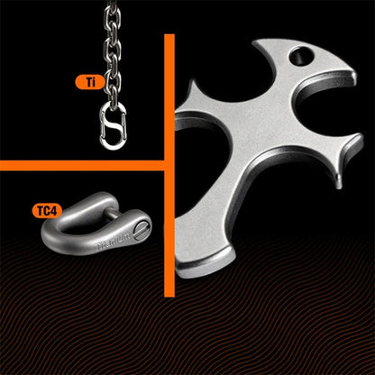 Titanium Alloy Cross Necklace Decoration