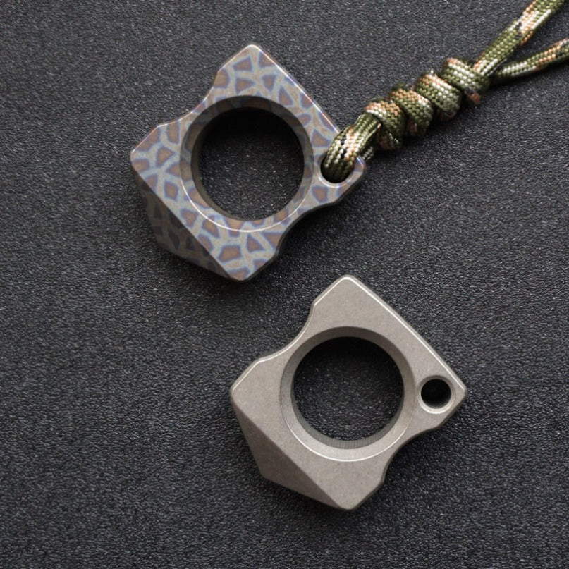 Titanium Single Finger Safety Gear Broken Window Escape