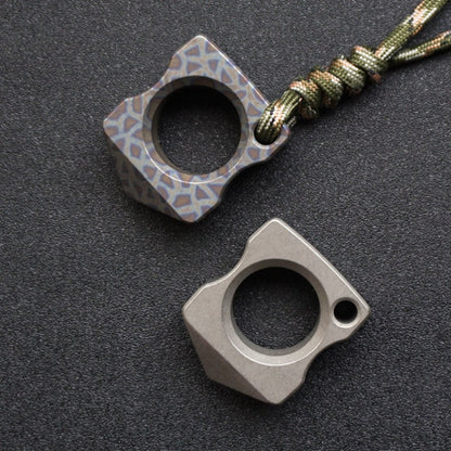Titanium Single Finger Safety Gear Broken Window Escape