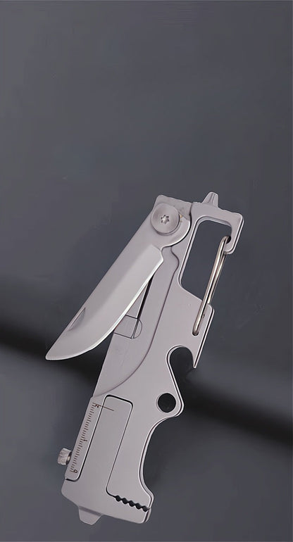 Multi Stainless Steel Keychain Mini Knife Opener Pendant EDC
