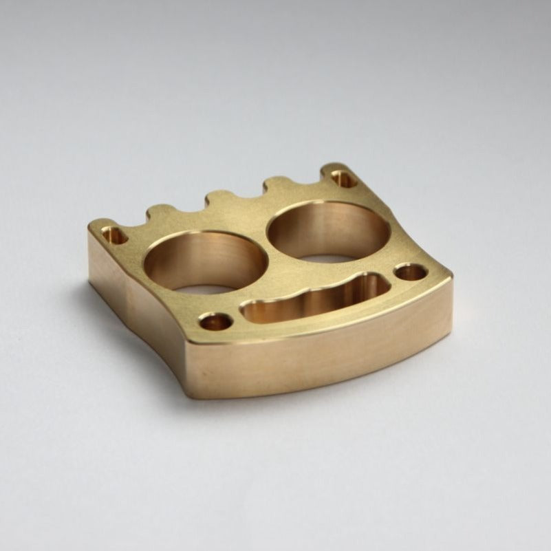 Smiley Face Mini Brass Bottle Opener EDC Tool