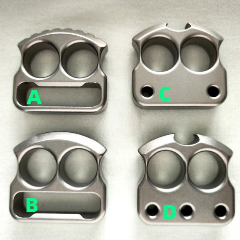 Titanium Alloy Multifunctional Lightweight Two Hole Bottle Opener Portable