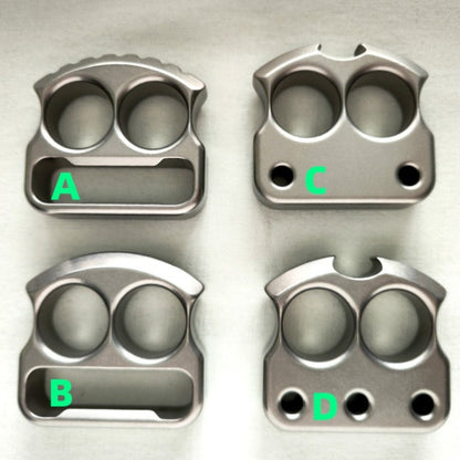 Titanium Alloy Multifunctional Lightweight Two Hole Bottle Opener Portable