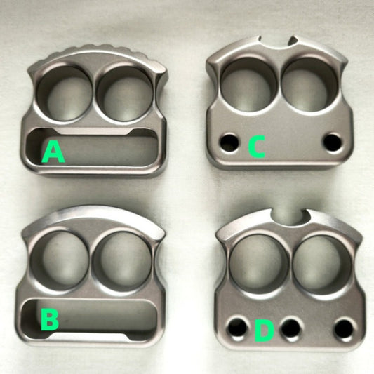 Titanium Alloy Multifunctional Lightweight Two Hole Bottle Opener Portable