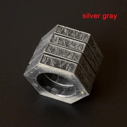 Hexagon Ring Folding Magic Outdoor EDC Tools