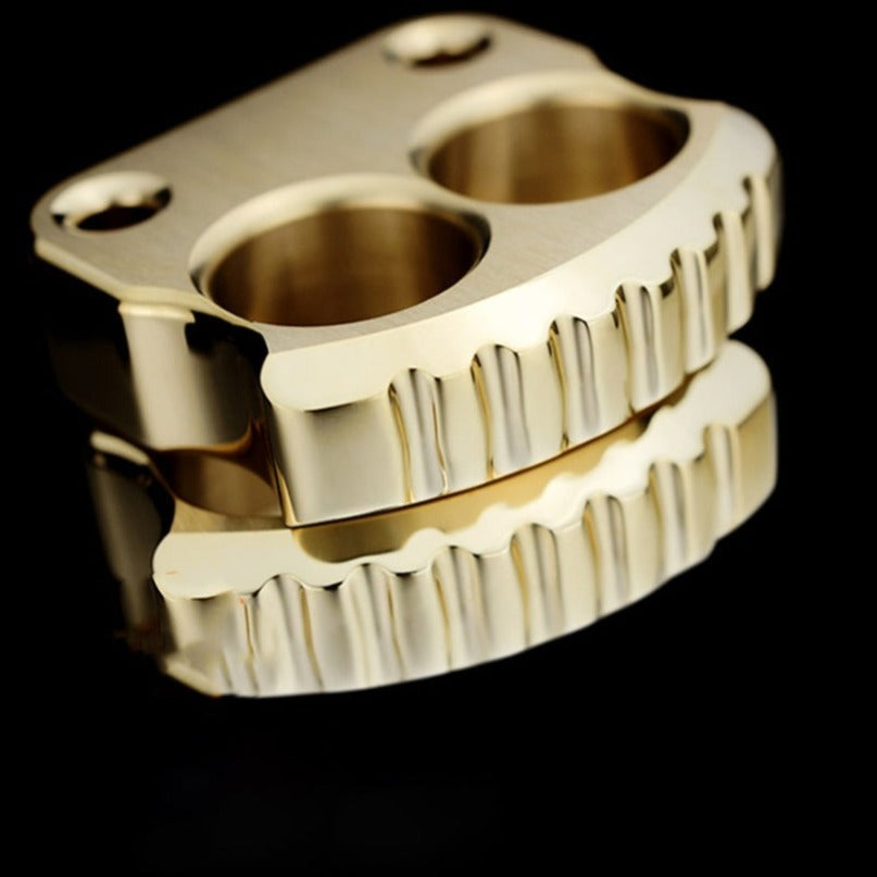 Brass Mini Two Holes EDC Portable Outdoor Tool