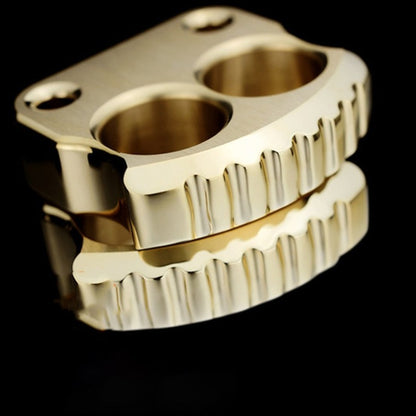 Brass Mini Two Holes EDC Portable Outdoor Tool