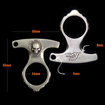 Brass Skull Vintage Brass EDC Portable Tool